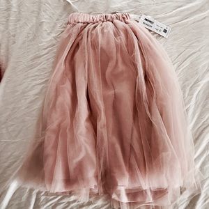 Azazie Tulle skirt